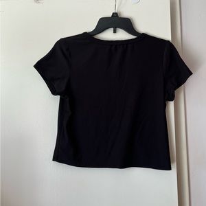 Olivia Rae cropped V-neck T-shirt